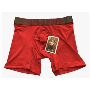 Calvin Klein ICON Logo Band Microfiber Boxer Brief Underwear NB2541 801 Small